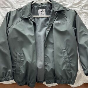 Zara Kids dark green Raincoat/wind resistant coat